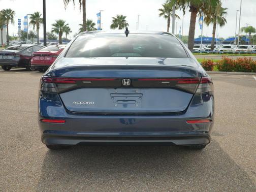 Canyon River Blue Metallic 2024 Honda Accord EX