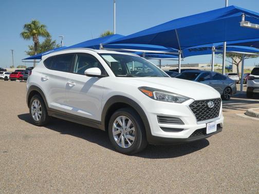 Cream White 2020 Hyundai TUCSON Value