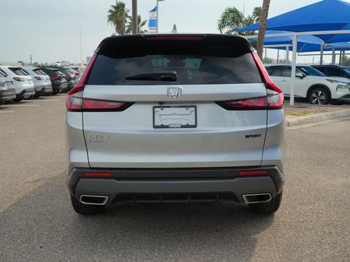 Solar Silver Metallic 2025 Honda CR-V Hybrid Sport AWD