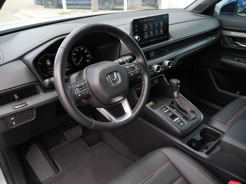 Solar Silver Metallic 2025 Honda CR-V Hybrid Sport AWD