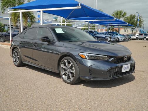 Meteorite Gray Metallic 2025 Honda Civic Hybrid Sport Touring