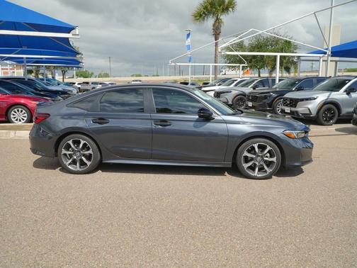 Meteorite Gray Metallic 2025 Honda Civic Hybrid Sport Touring