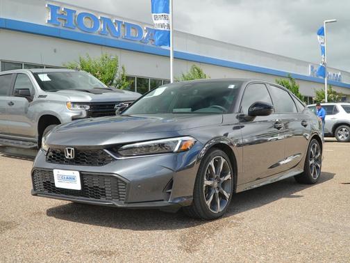 Meteorite Gray Metallic 2025 Honda Civic Hybrid Sport Touring