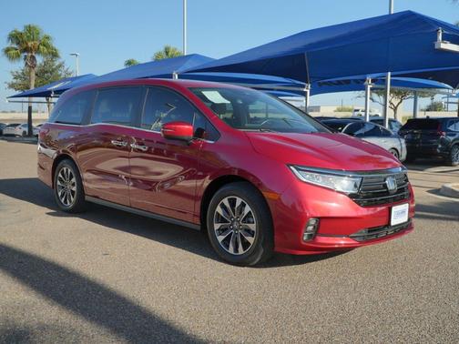 Radiant Red Metallic II 2024 Honda Odyssey EX-L