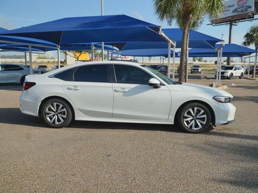 Platinum White Pearl 2026 Honda Civic LX