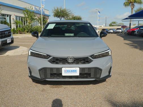 Urban Gray Pearl 2025 Honda Civic Hybrid Sport