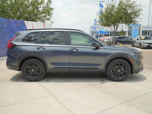 Meteorite Gray Metallic 2026 Honda CR-V Hybrid Sport-L FWD