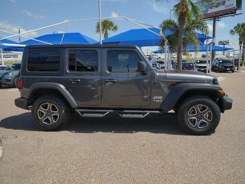 Granite Crystal Metallic Clearcoat 2021 Jeep Wrangler Unlimited Sport