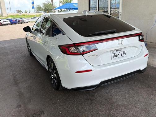 Platinum White Pearl 2023 Honda Civic EX-L