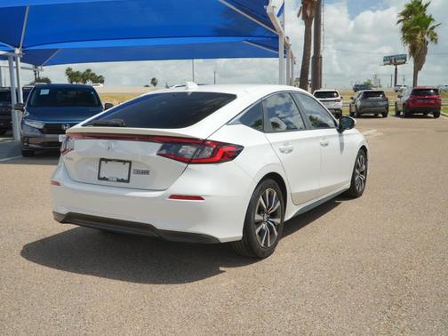Platinum White Pearl 2023 Honda Civic EX-L