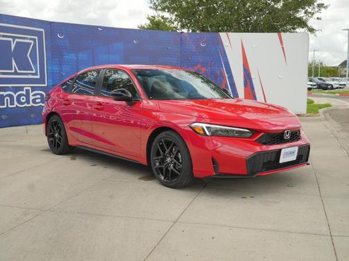 Rallye Red 2026 Honda Civic Hybrid Sport