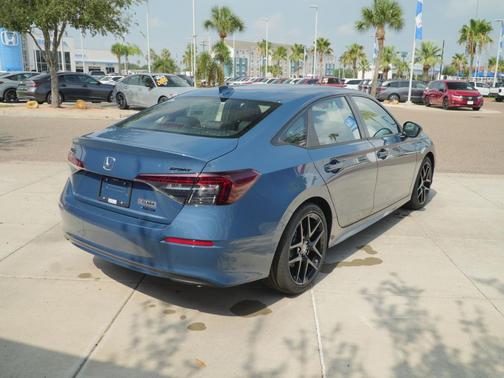 Blue Lagoon Pearl 2026 Honda Civic Hybrid Sport