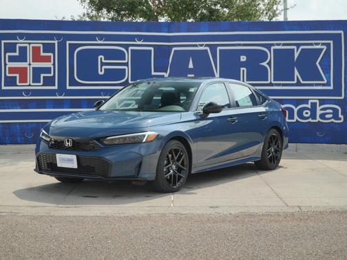 Blue Lagoon Pearl 2026 Honda Civic Hybrid Sport