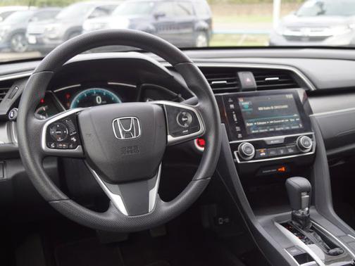 Aegean Blue Metallic 2017 Honda Civic EX