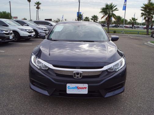 Aegean Blue Metallic 2017 Honda Civic EX