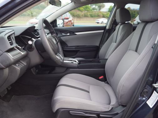 Aegean Blue Metallic 2017 Honda Civic EX