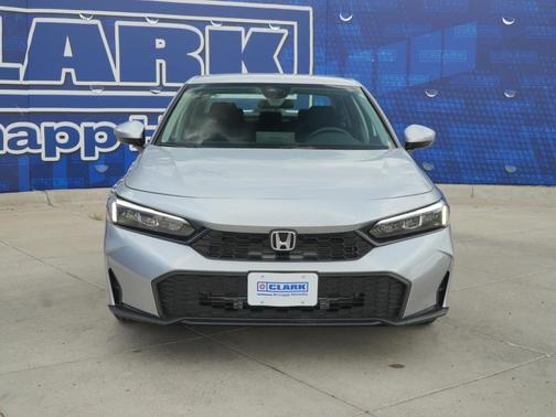 Solar Silver Metallic 2026 Honda Civic LX