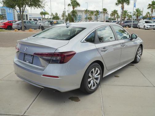 Solar Silver Metallic 2026 Honda Civic LX
