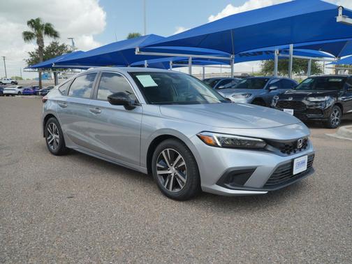 Lunar Silver Metallic 2024 Honda Civic LX