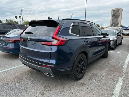 Canyon River Blue Metallic 2025 Honda CR-V Hybrid Sport FWD