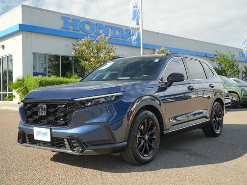Canyon River Blue Metallic 2025 Honda CR-V Hybrid Sport FWD