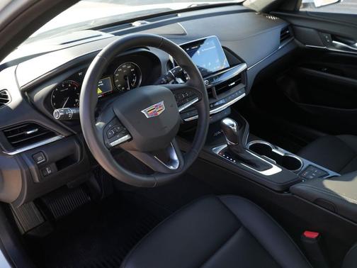 Summit White 2024 Cadillac CT4 Luxury