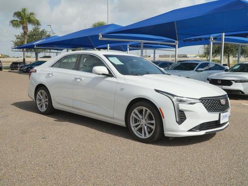 Summit White 2024 Cadillac CT4 Luxury