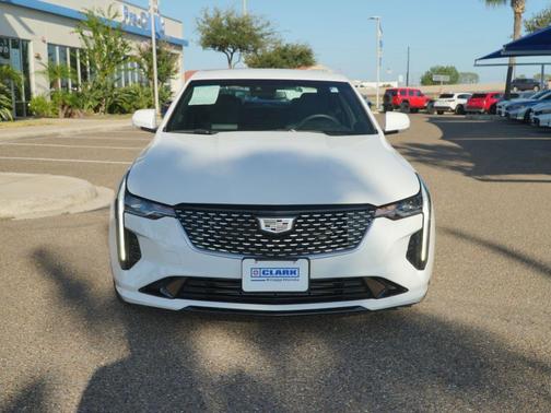 Summit White 2024 Cadillac CT4 Luxury