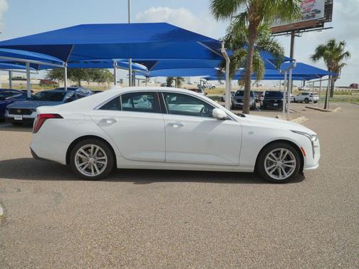 Summit White 2024 Cadillac CT4 Luxury