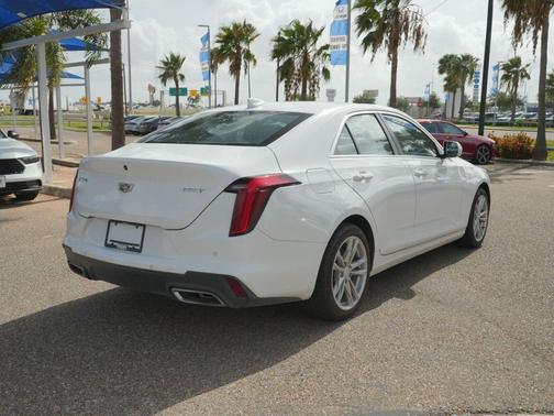 Summit White 2024 Cadillac CT4 Luxury