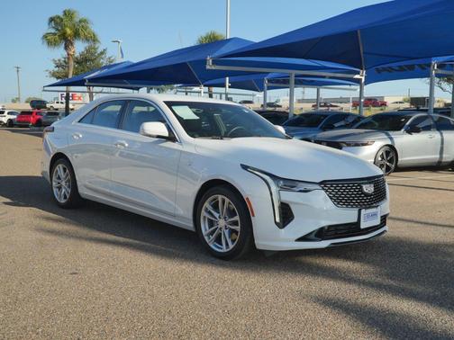 Summit White 2024 Cadillac CT4 Luxury