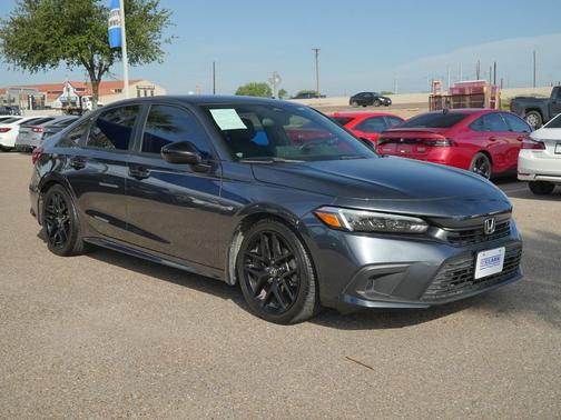 Meteorite Gray Metallic 2023 Honda Civic Sport