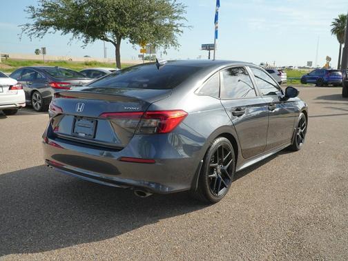 Meteorite Gray Metallic 2023 Honda Civic Sport