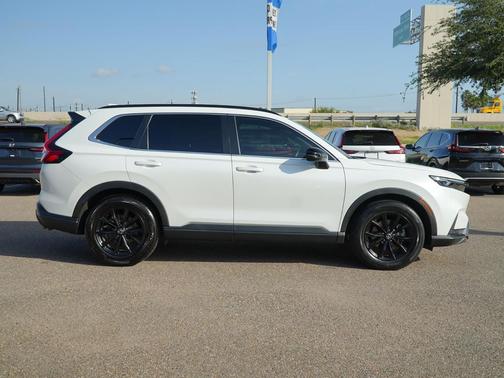 Platinum White Pearl 2024 Honda CR-V Hybrid Sport FWD