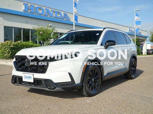 Platinum White Pearl 2024 Honda CR-V Hybrid Sport FWD