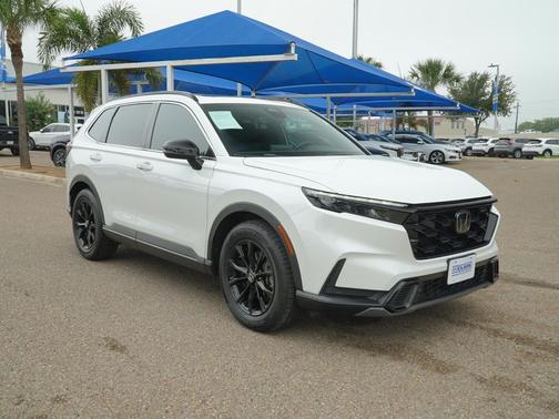 Platinum White Pearl 2024 Honda CR-V Hybrid Sport FWD