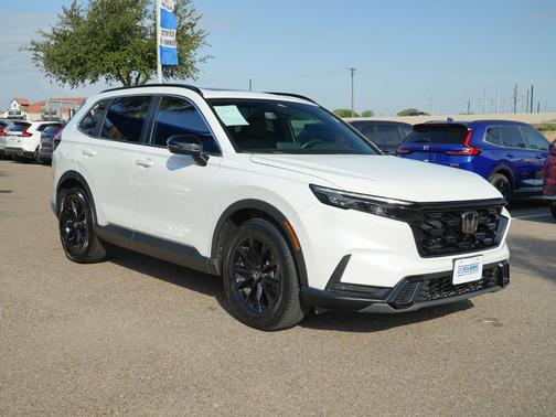 Platinum White Pearl 2024 Honda CR-V Hybrid Sport FWD