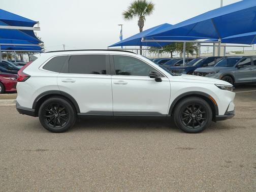 Platinum White Pearl 2024 Honda CR-V Hybrid Sport FWD