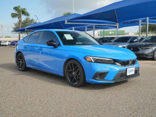 Boost Blue Pearl 2024 Honda Civic Sport