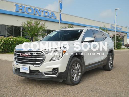 White Frost Tricoat 2024 GMC Terrain SLT