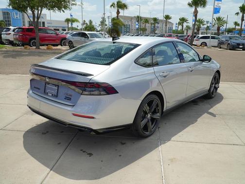 Solar Silver Metallic 2026 Honda Accord Hybrid Sport-L
