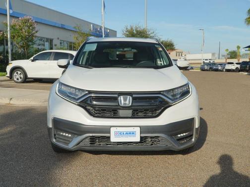 Platinum White Pearl 2021 Honda CR-V Hybrid Touring