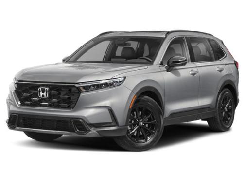 Solar Silver Metallic 2025 Honda CR-V Hybrid Sport FWD