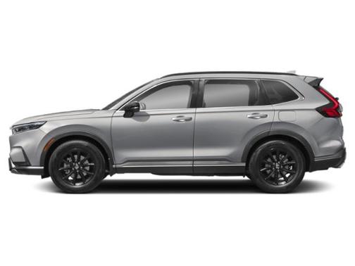 Solar Silver Metallic 2025 Honda CR-V Hybrid Sport FWD