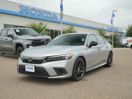 Lunar Silver Metallic 2023 Honda Civic Sport