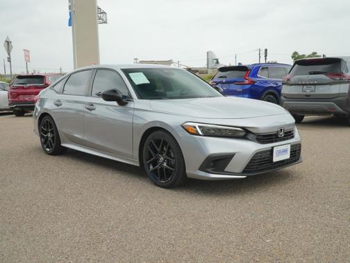 Lunar Silver Metallic 2023 Honda Civic Sport