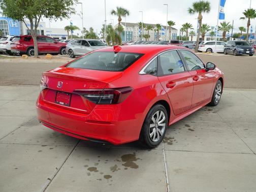 Rallye Red 2026 Honda Civic LX