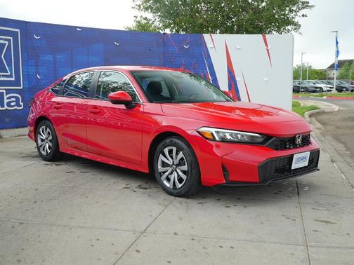 Rallye Red 2026 Honda Civic LX
