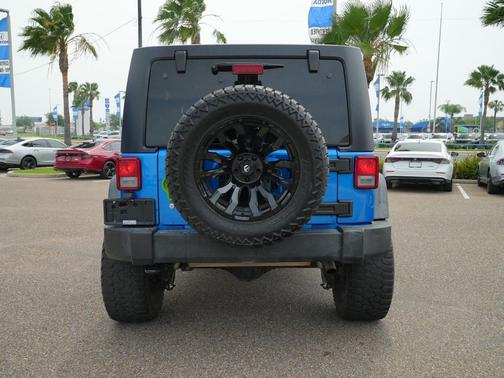 Hydro Blue Pearl Coat 2015 Jeep Wrangler Unlimited Sport