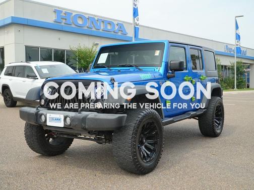 Hydro Blue Pearl Coat 2015 Jeep Wrangler Unlimited Sport